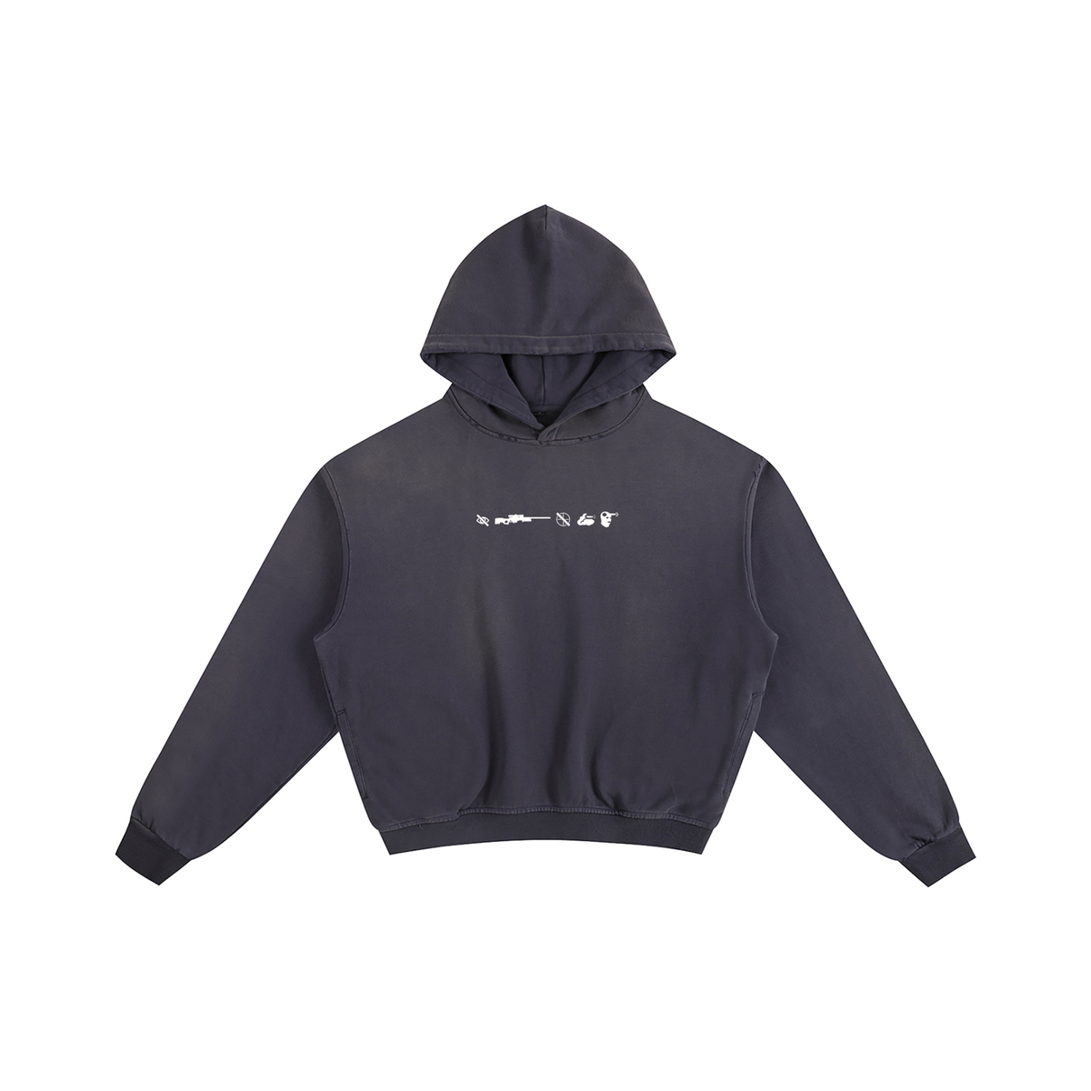 Icons Sunfaded Boxy Hoodie